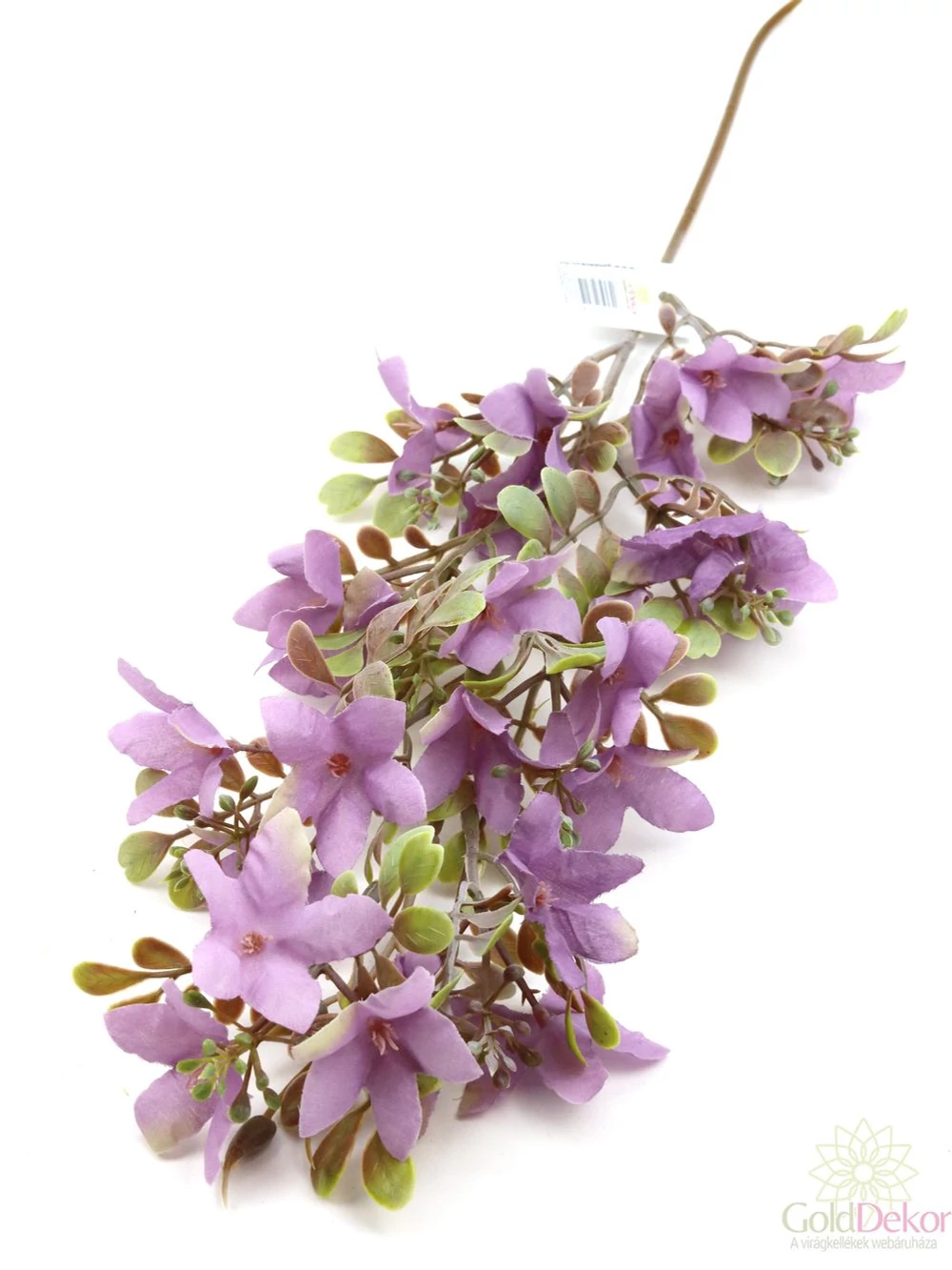 Hamvas virágos ág - Lila