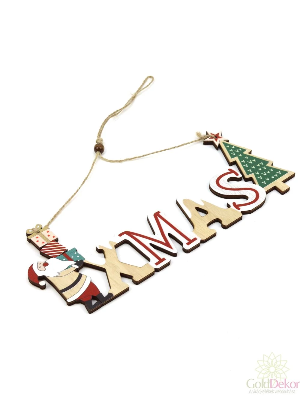 Télapós XMAS tábla