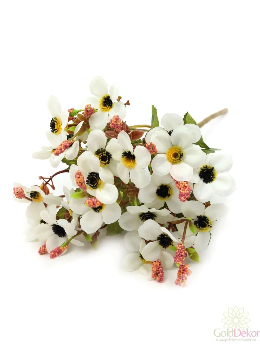 Vegyes színű kicsi csokor 79 - Fehér