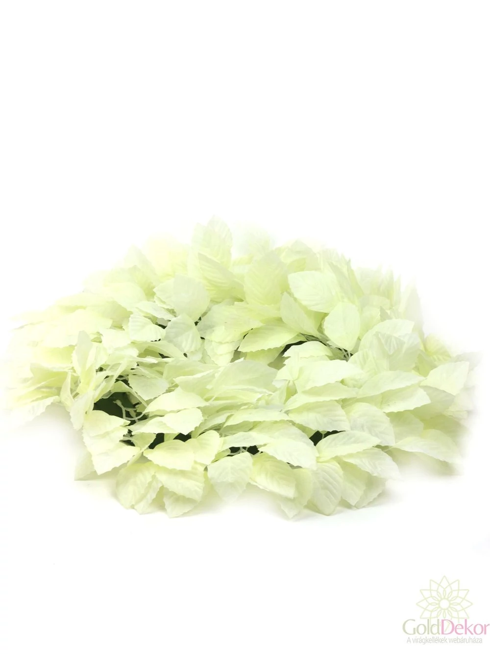 Leveles koszorú 53 cm - Tört fehér Leveles koszorú 53 cm - Tört fehér