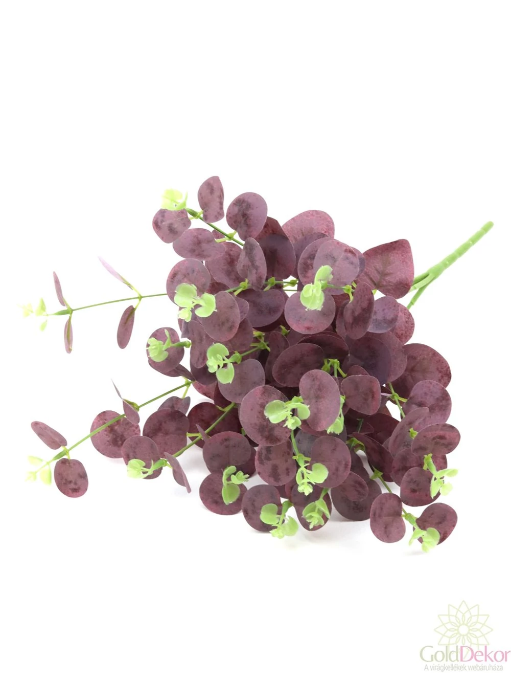 Tarka levelű eucalypthus csokor - Bordó