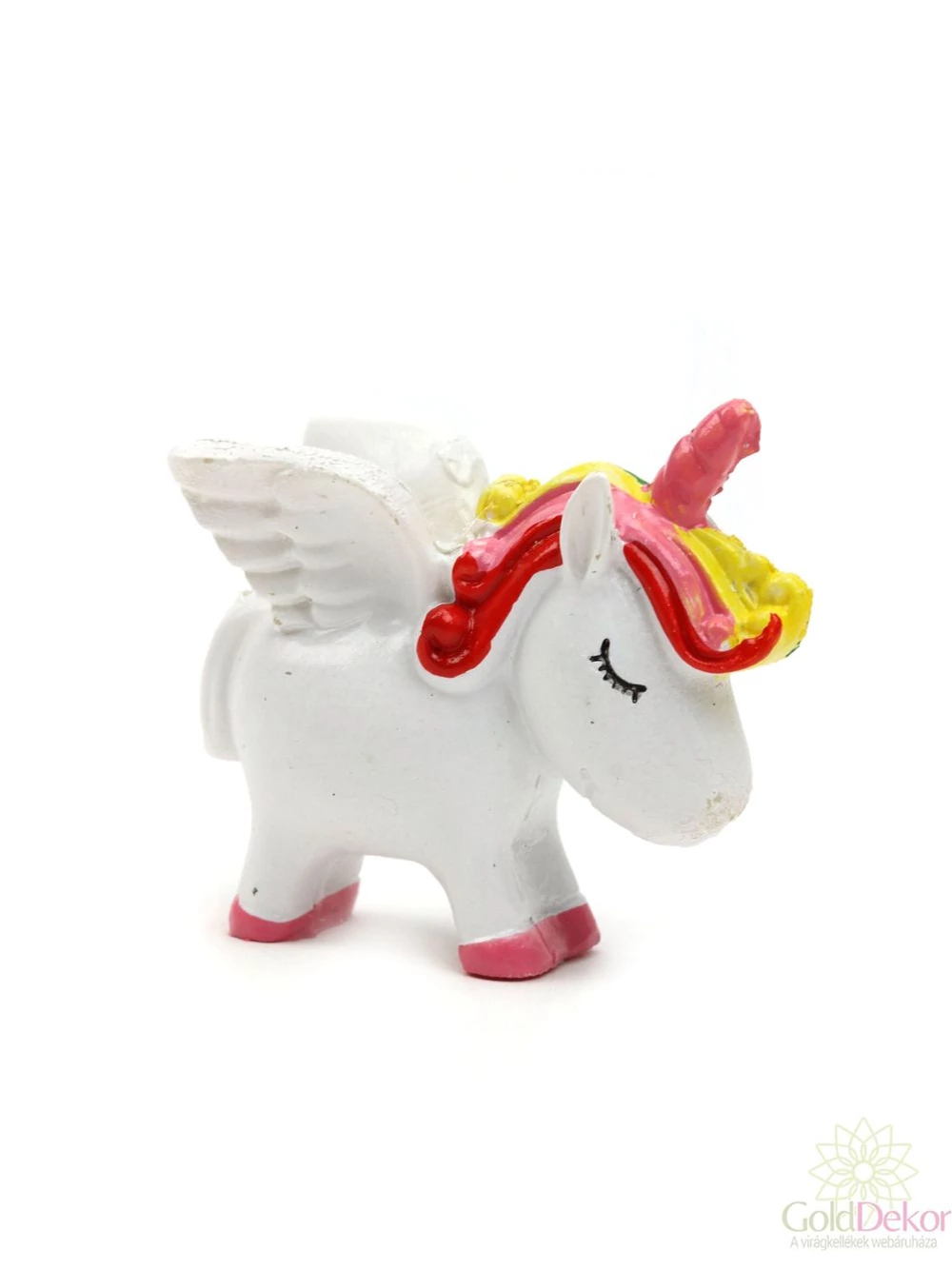 Unikornis figura szárnnyal 5 cm