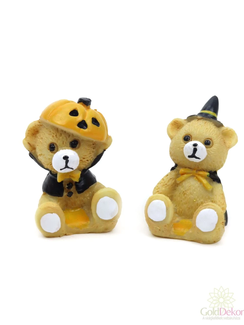 Halloween ruhás maci figura Halloween ruhás maci figura