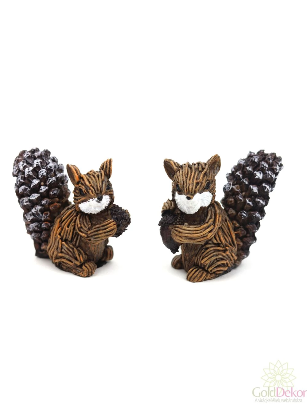 Rusztikus mókus figura Rusztikus mókus figura