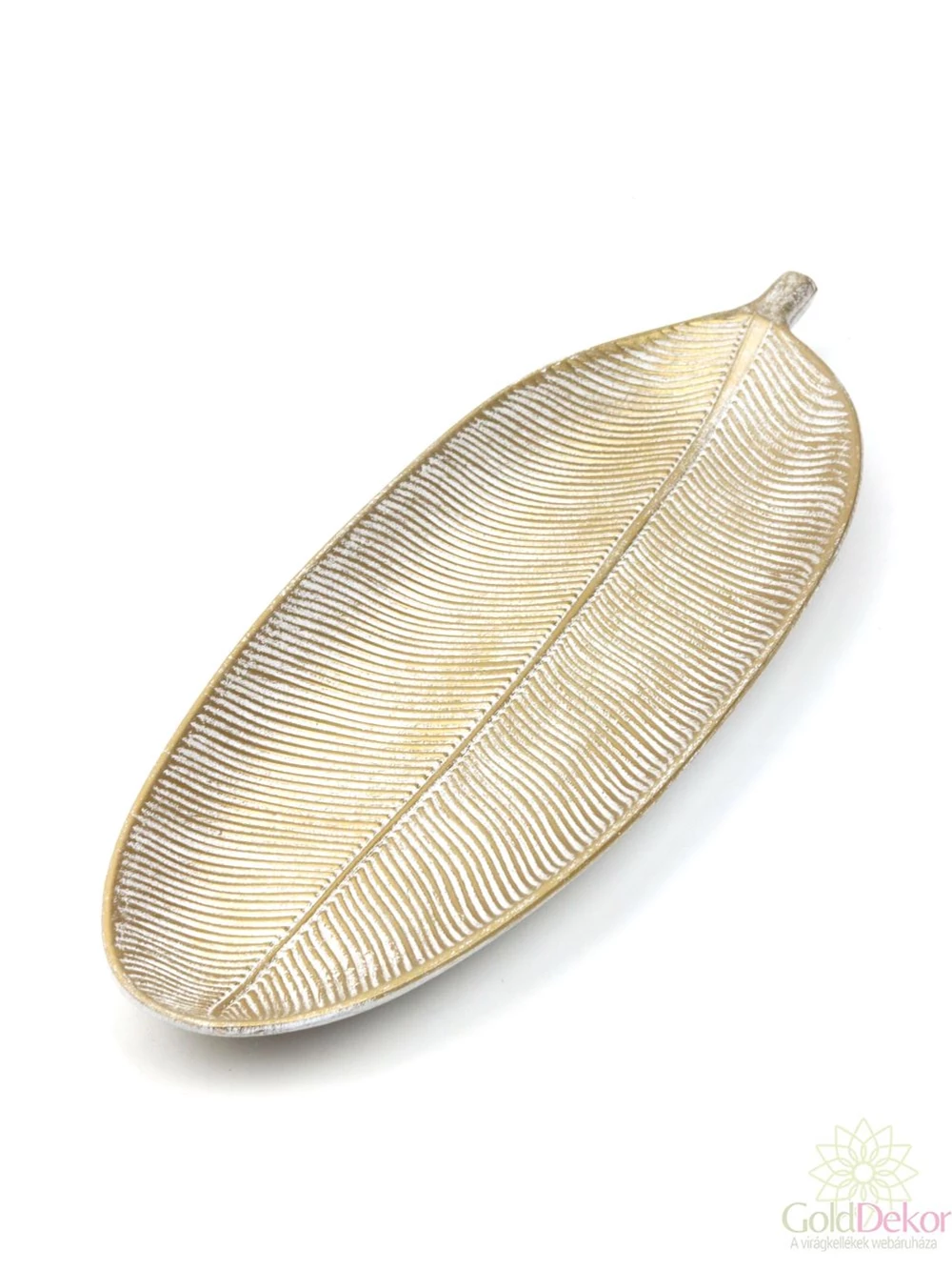 Dekor tál 2  - Fehér arany