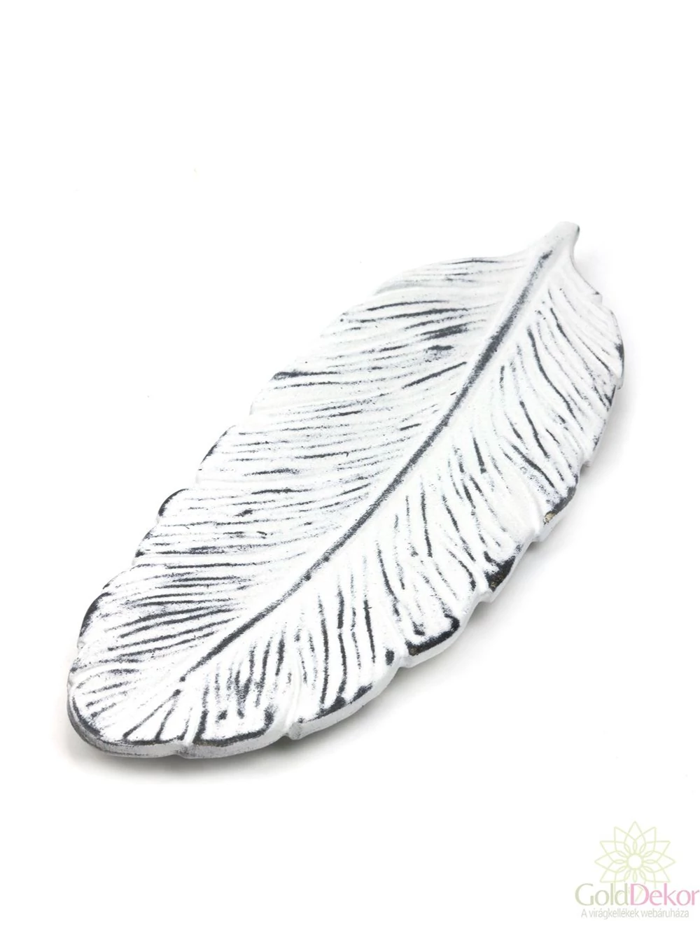 Dekor tál 1  - Fehér szürke