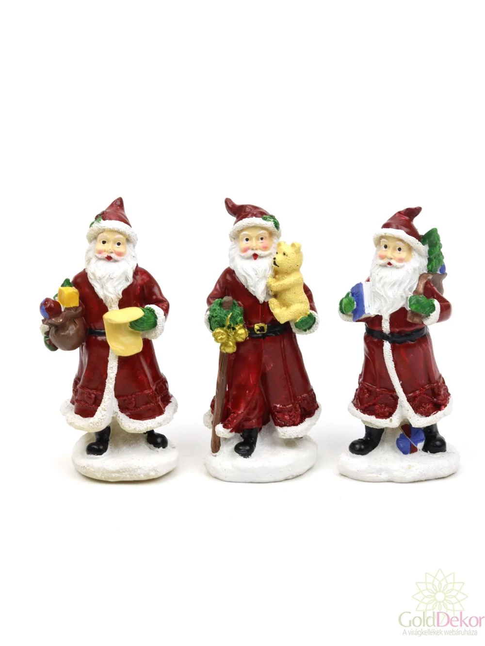 Mikulás figura ajándékokkal