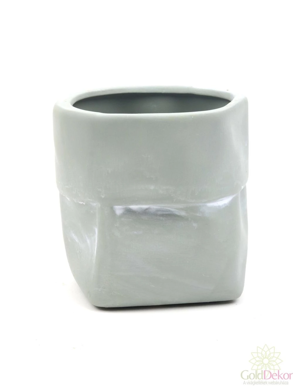 Nagy zsák kaspó - Szürke