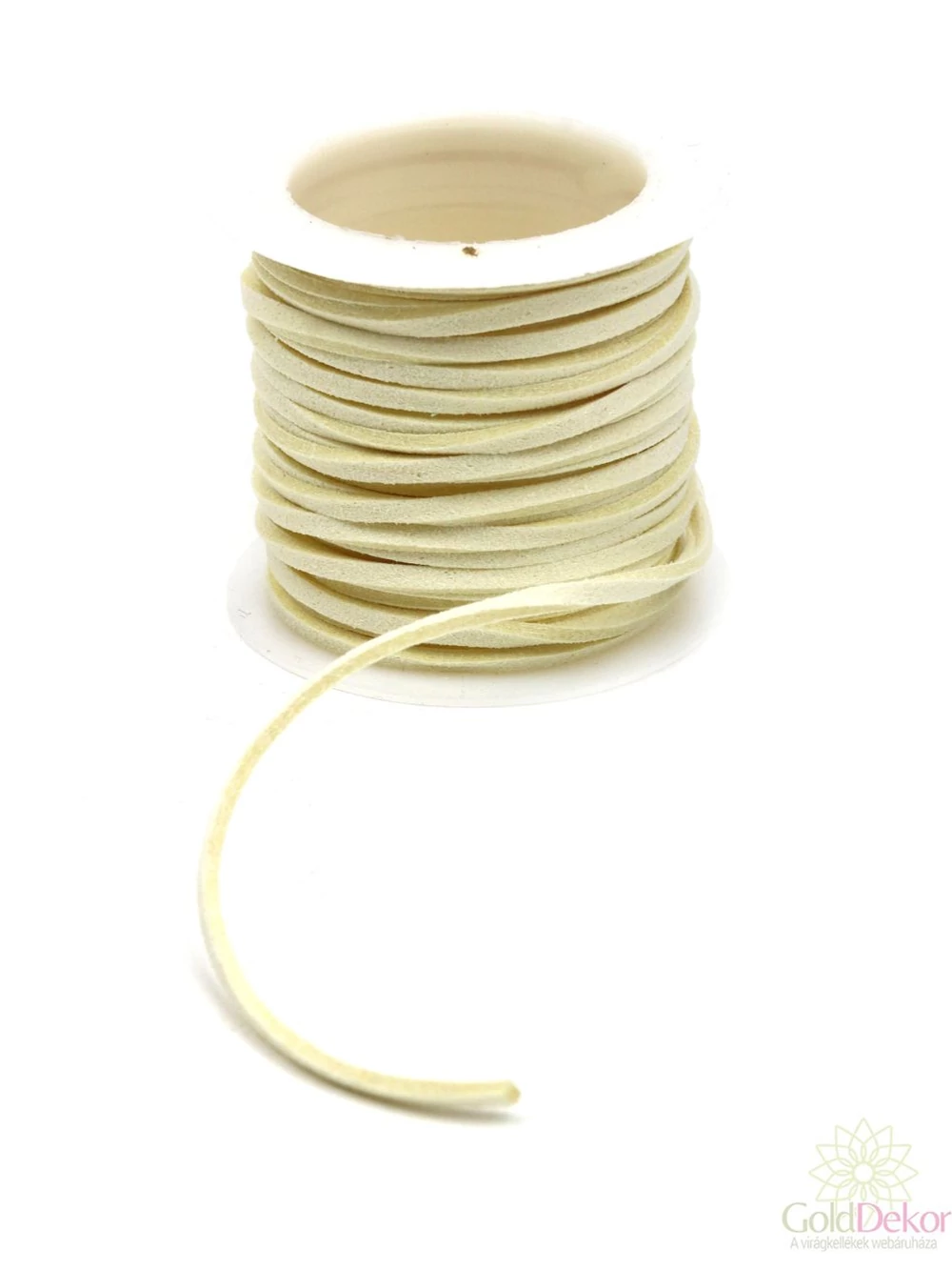 Dekor zsinór 1 - Törtfehér