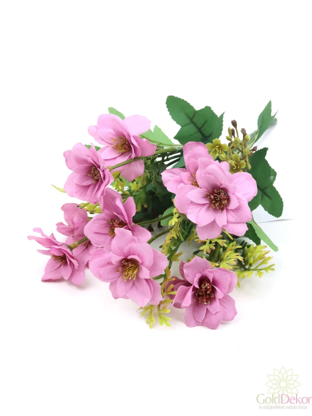 Vegyes színű kicsi csokor 94 - Mályva