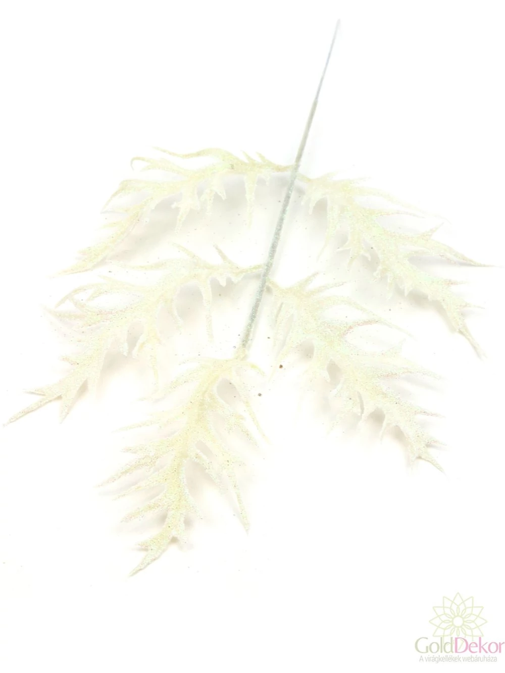 Glitteres ág 60 - Fehér