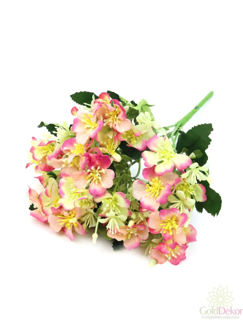 Vegyes színű kicsi csokor 105 - Cirmos pink