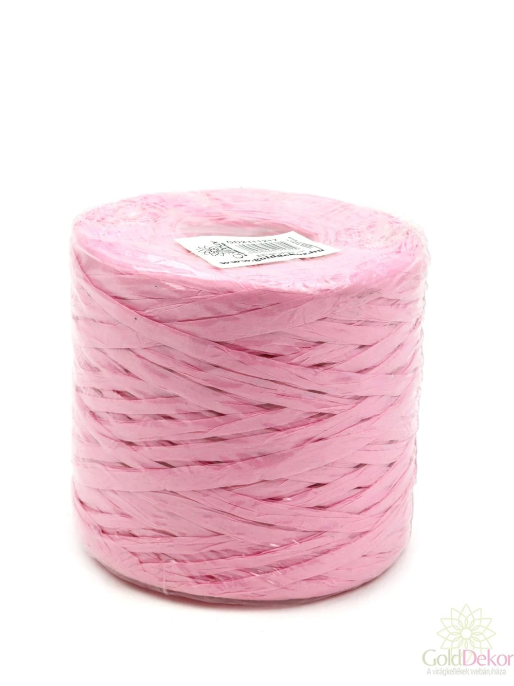 Színes raffia kötöző - Rózsaszín