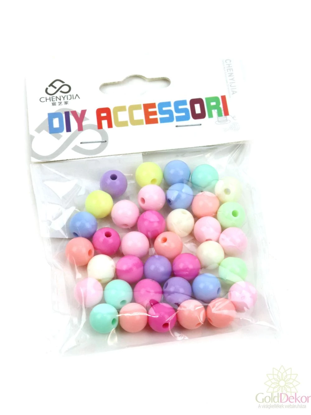 Fűzhetős színes kiegészítők - Gyöngy
