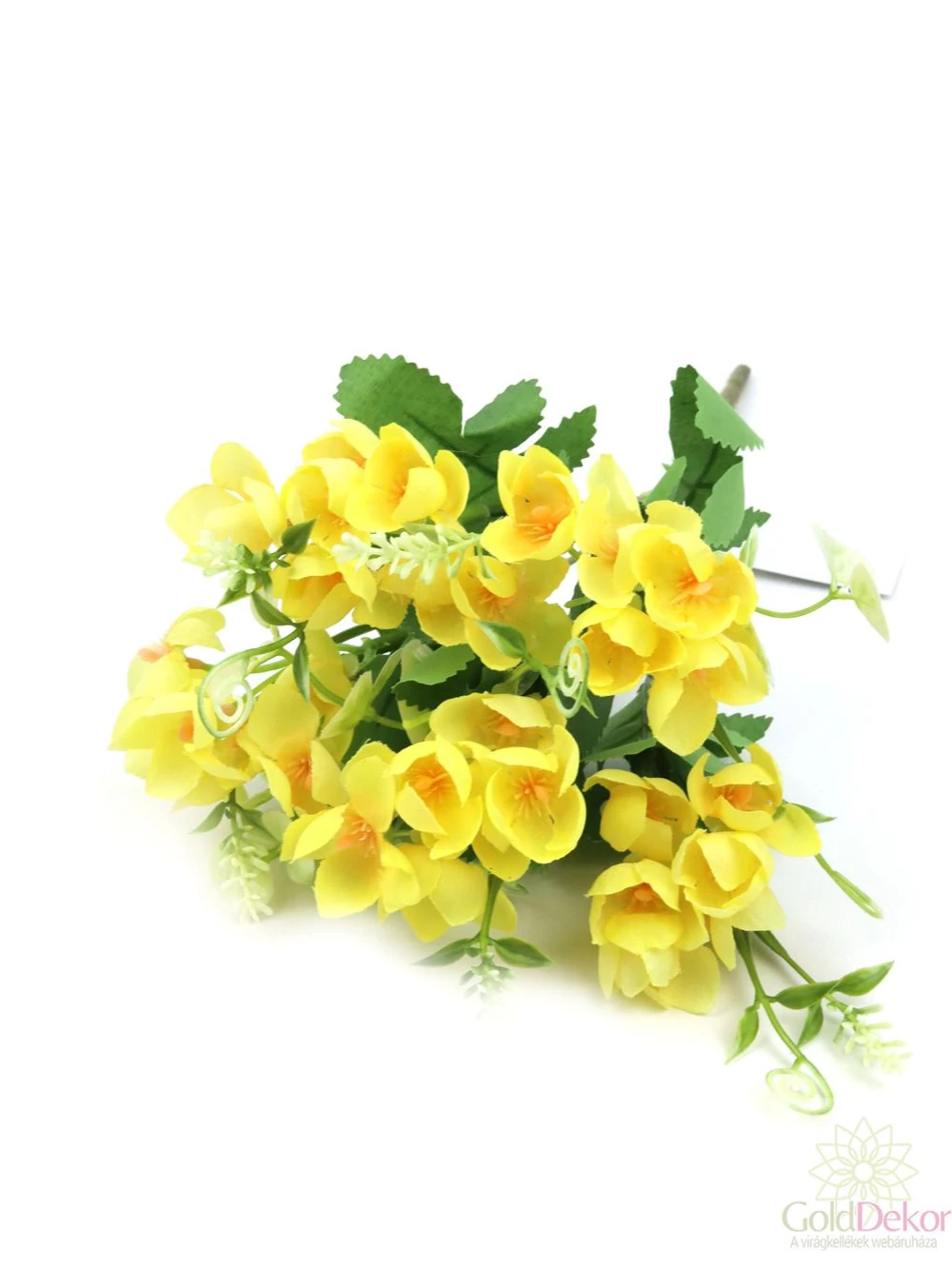 Vegyes színű kicsi csokor 107 - Sárga