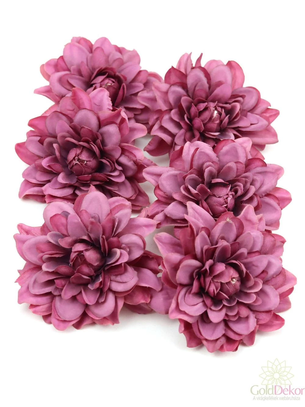 Dekor fejvirág 31 - Bordó