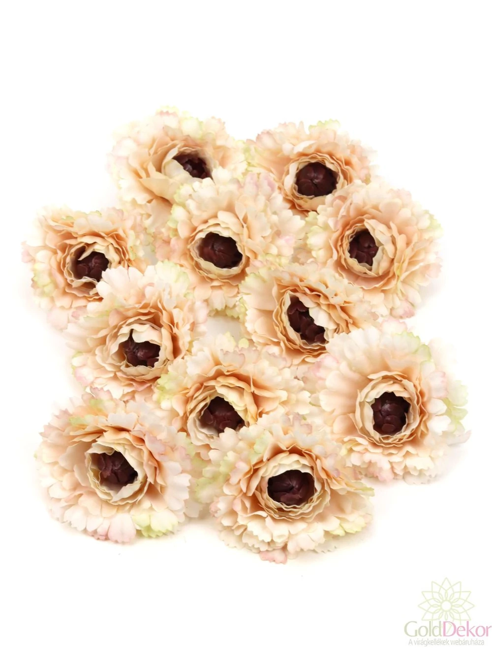 Dekor fejvirág 29 - Barack