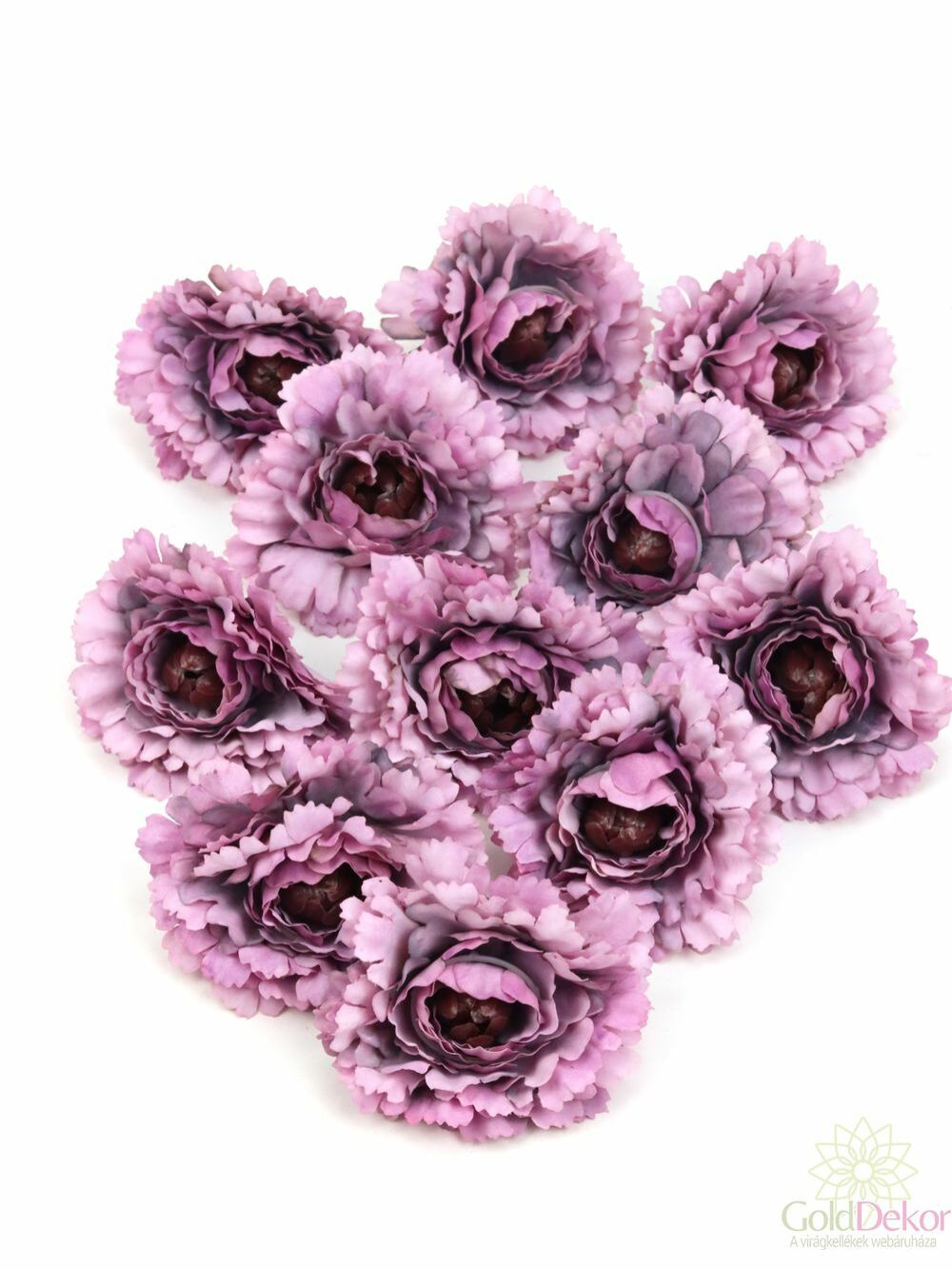 Dekor fejvirág 29 - Antik lila