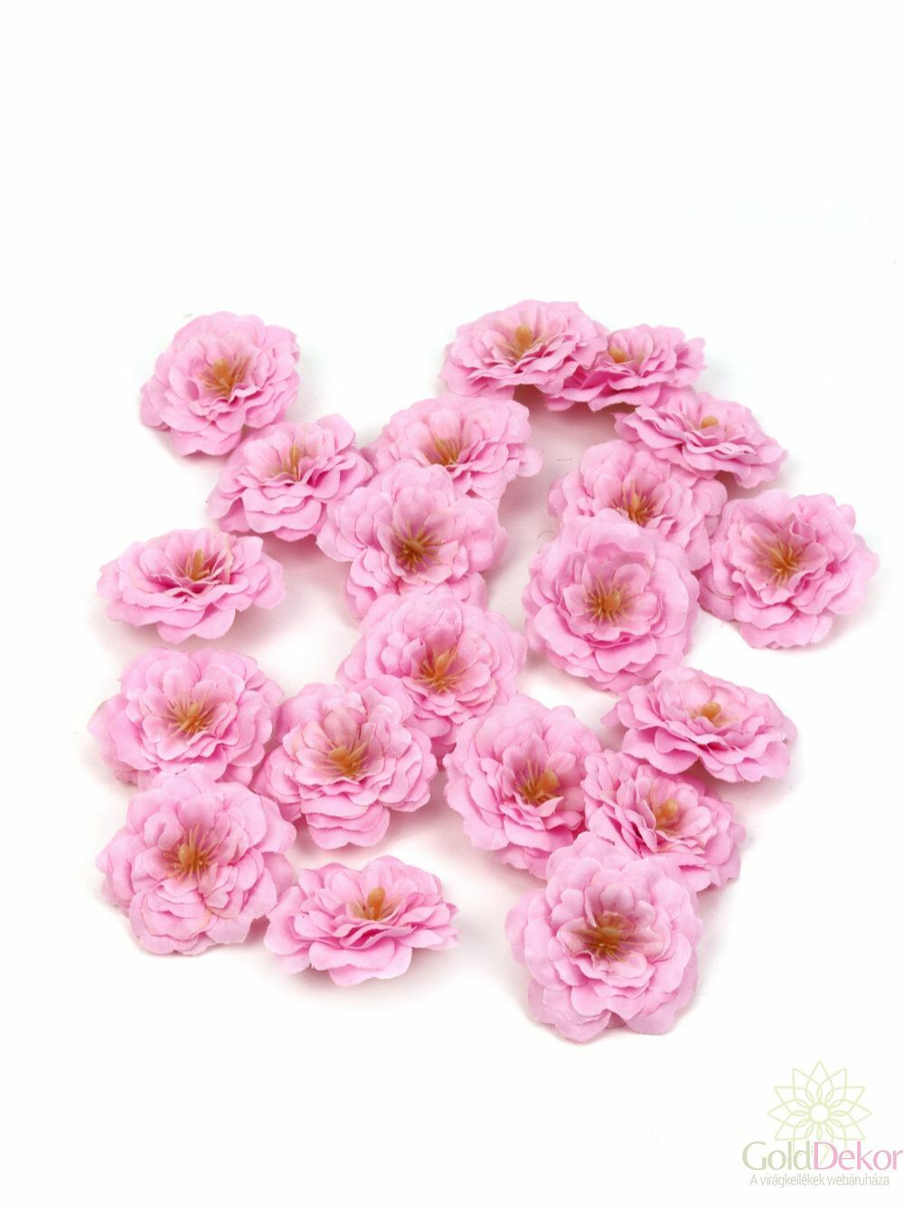 Dekor fejvirág 30 - Rózsaszín