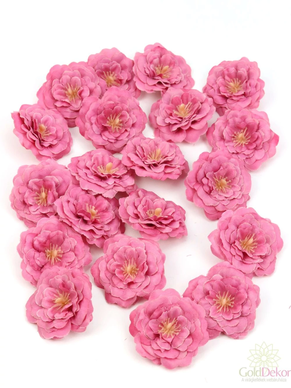 Dekor fejvirág 30 - Pink