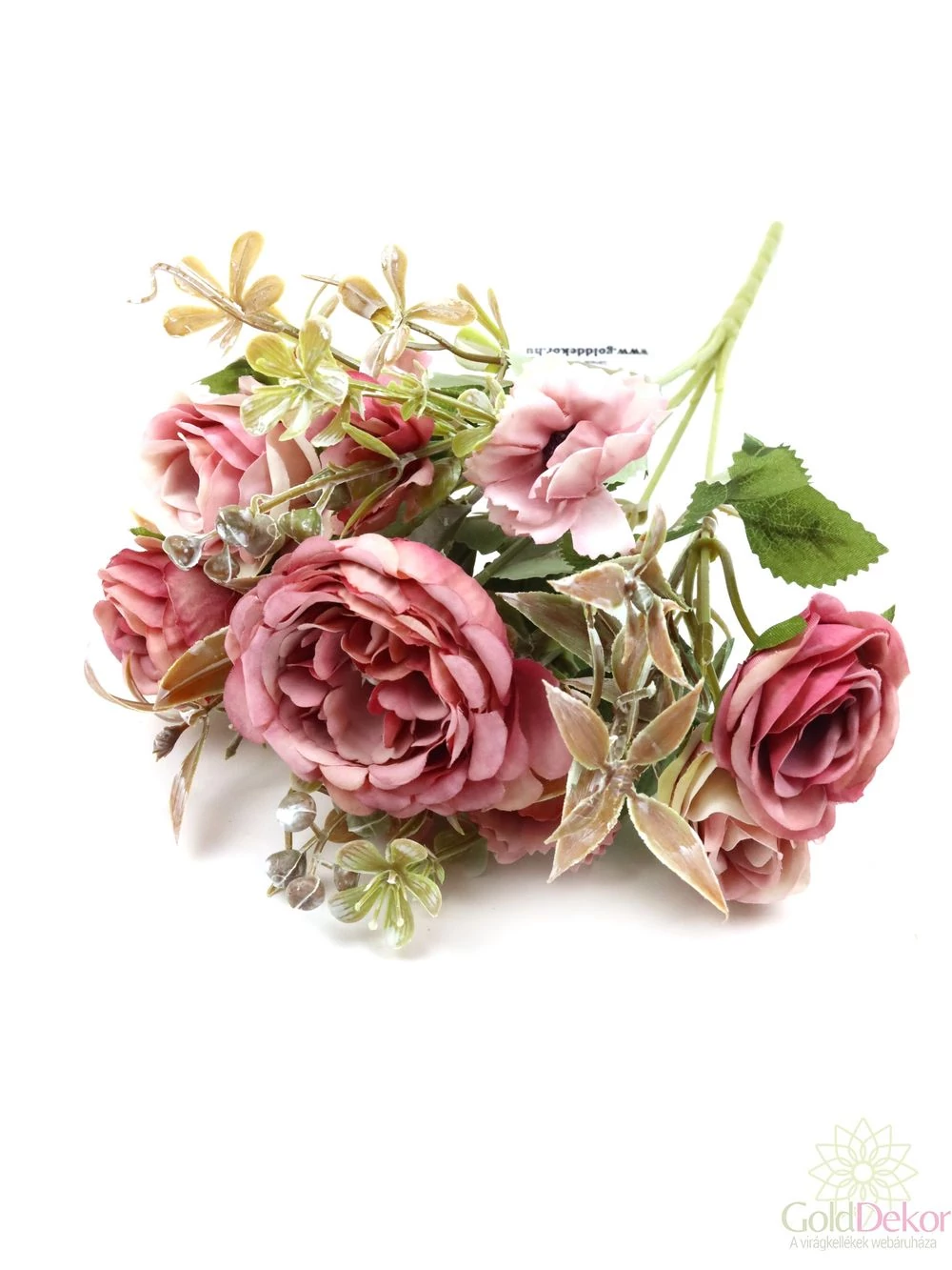 Vegyes színű kicsi csokor 132 - Rózsaszín