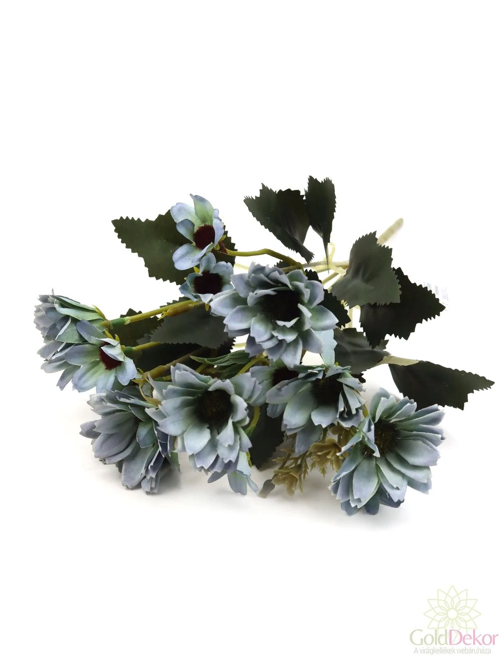 Antik napvirág csokor - Kék