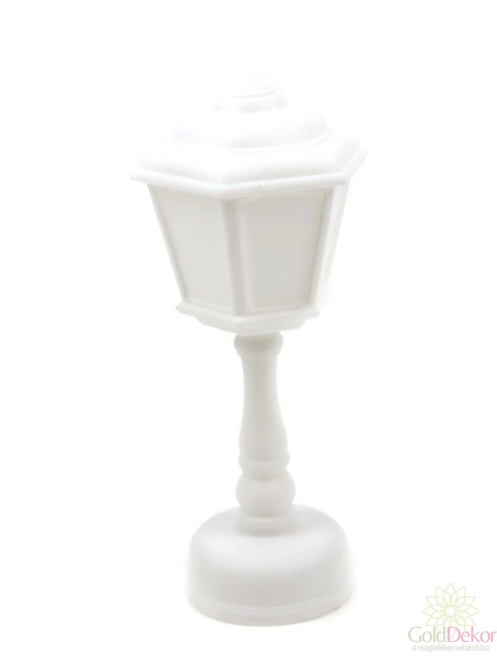 Led kandeláber hatszögletű - Fehér