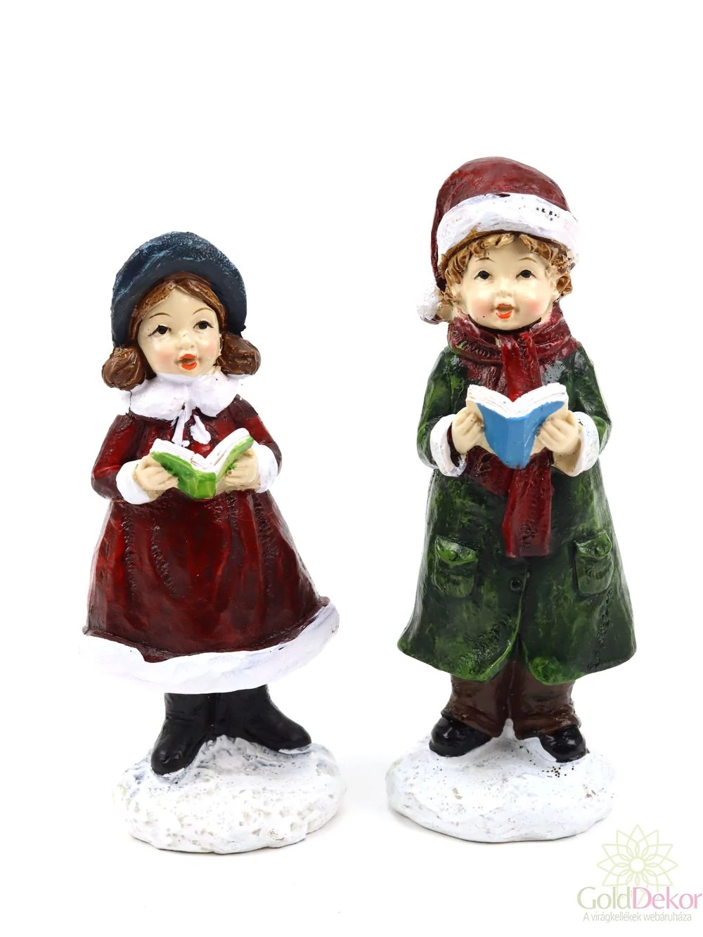 Karácsonyi énekes figura