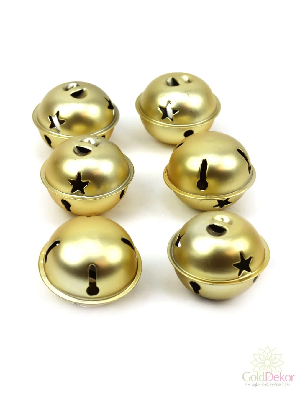 Csillagos bergő 5 cm - Arany