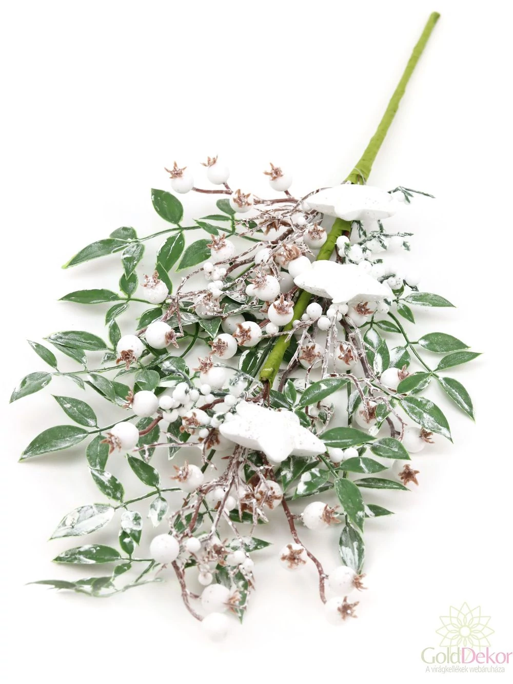 Fehér bogyós téli ág D