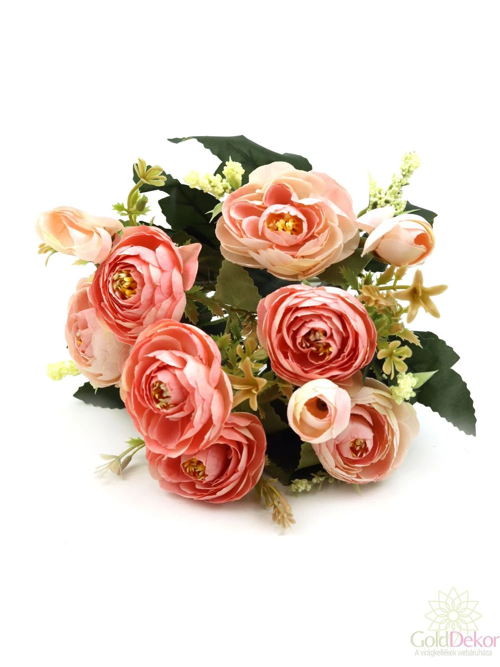 7+3 fejes boglárka csokor - Rózsaszín