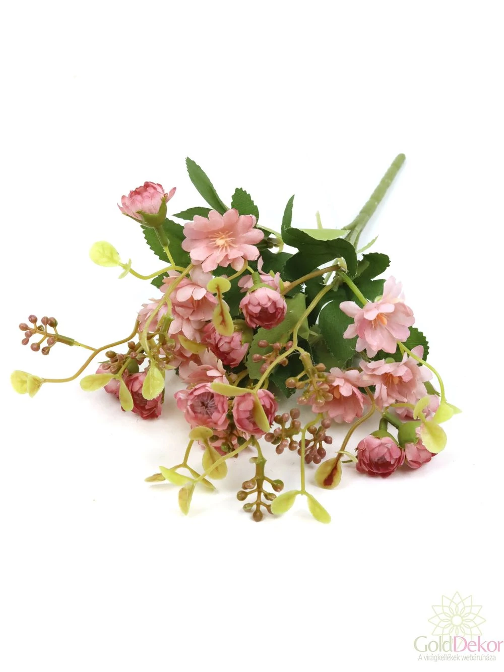 Vegyes színű kicsi csokor 130 - Rózsaszín