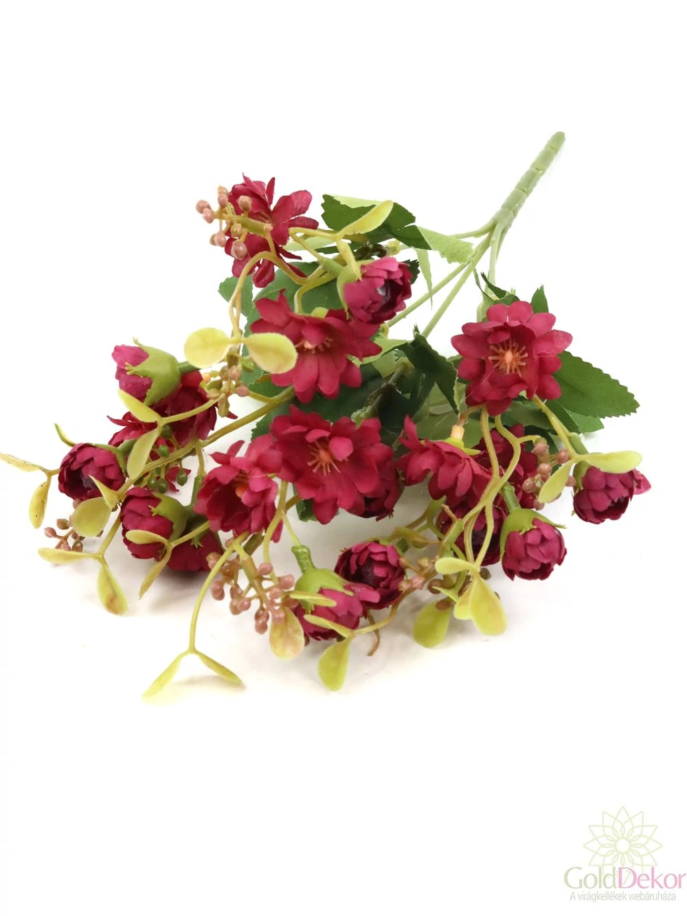 Vegyes színű kicsi csokor 130 - Bordó