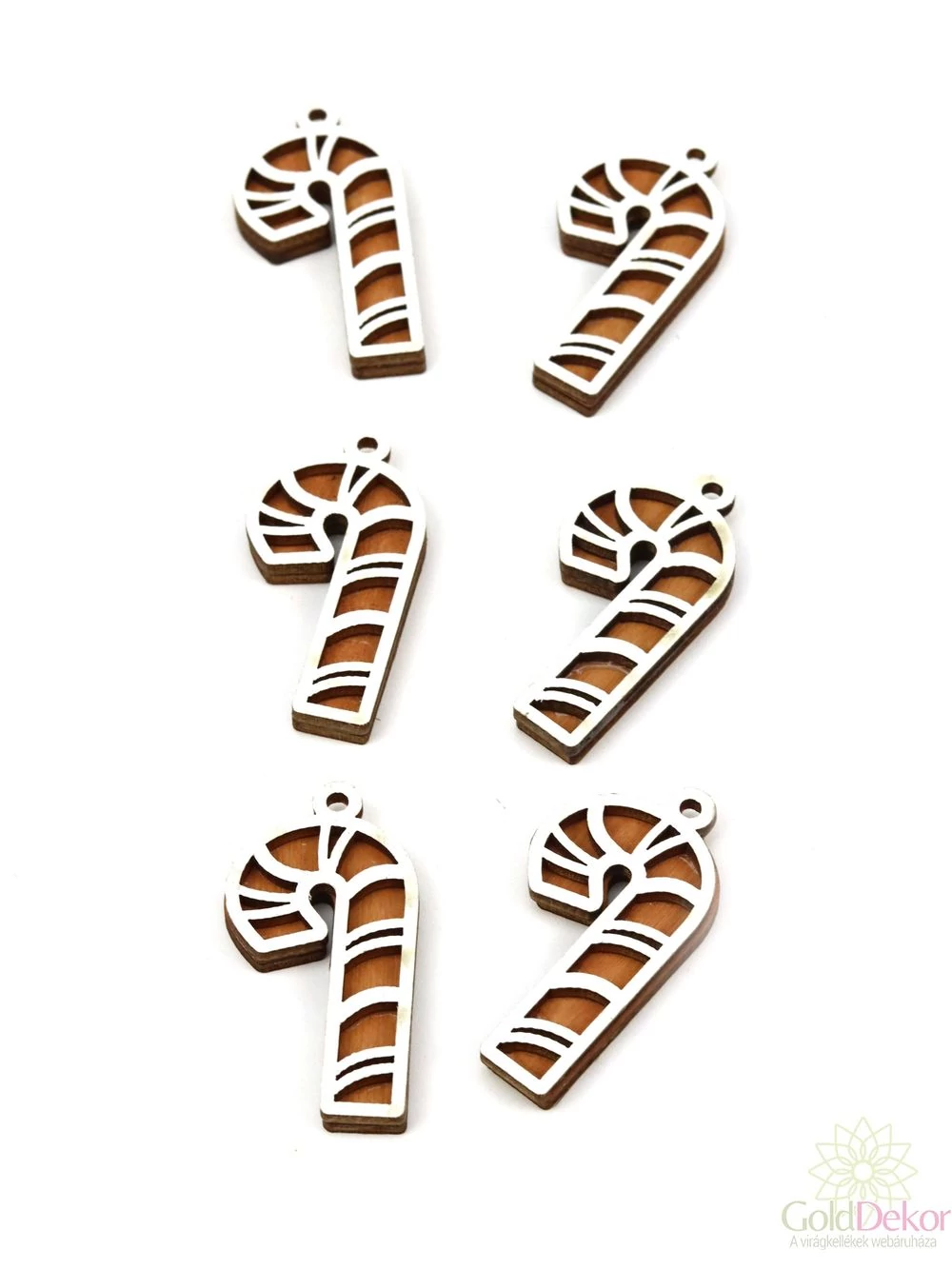 Fa mézeskalács figura*6 - Bot nyalóka