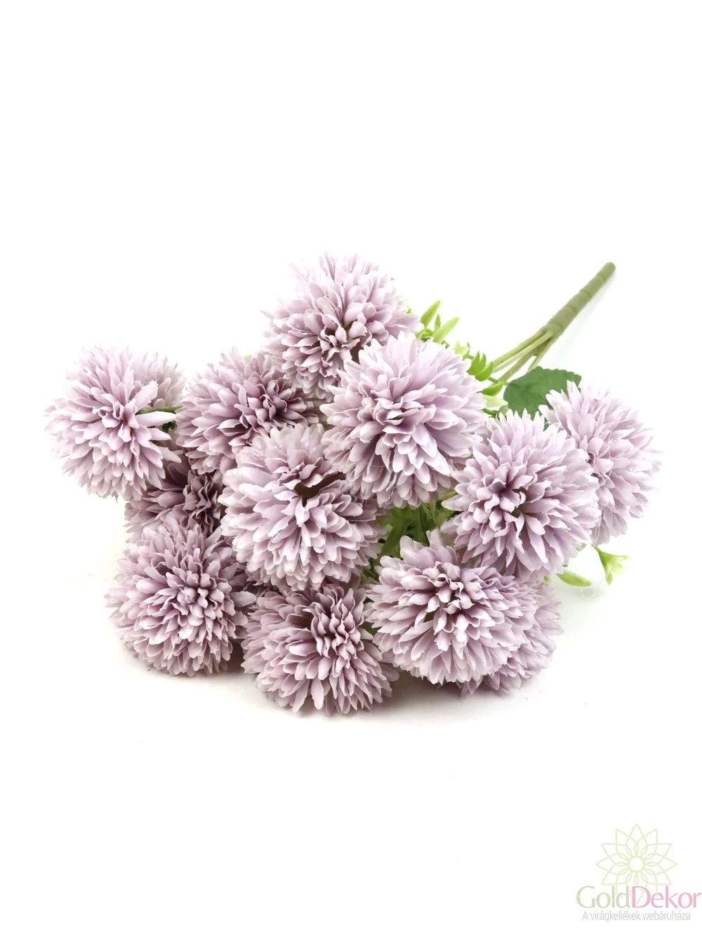 14 fejes krizantém csokor - Lila