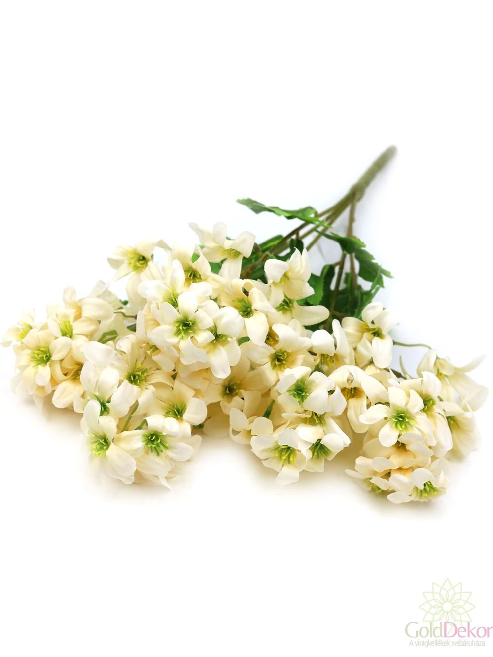 Nagy fürt virágú 5 szálas csokor - Halvány barack