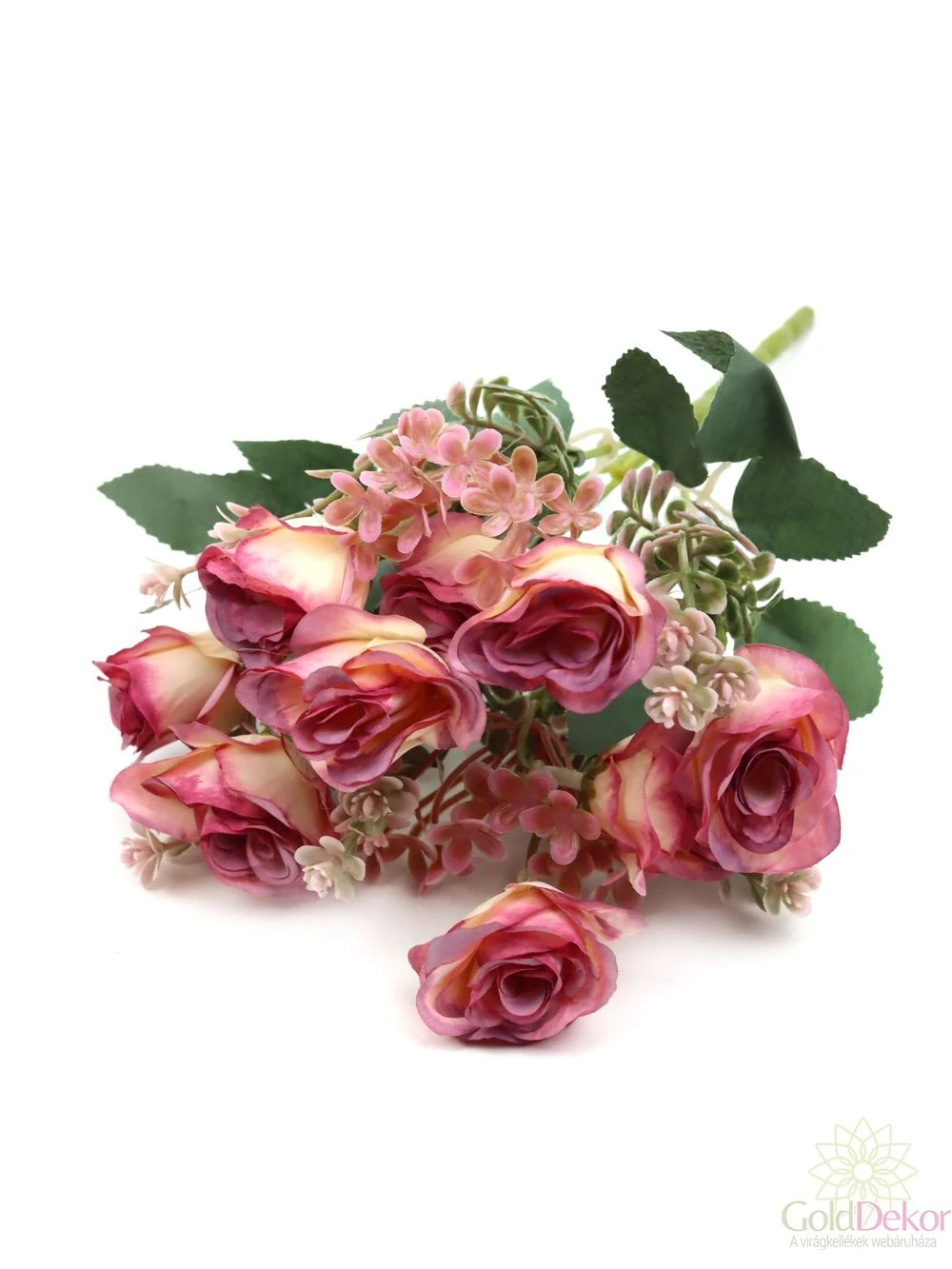 Vegyes színű kicsi csokor 127 - Antik pink