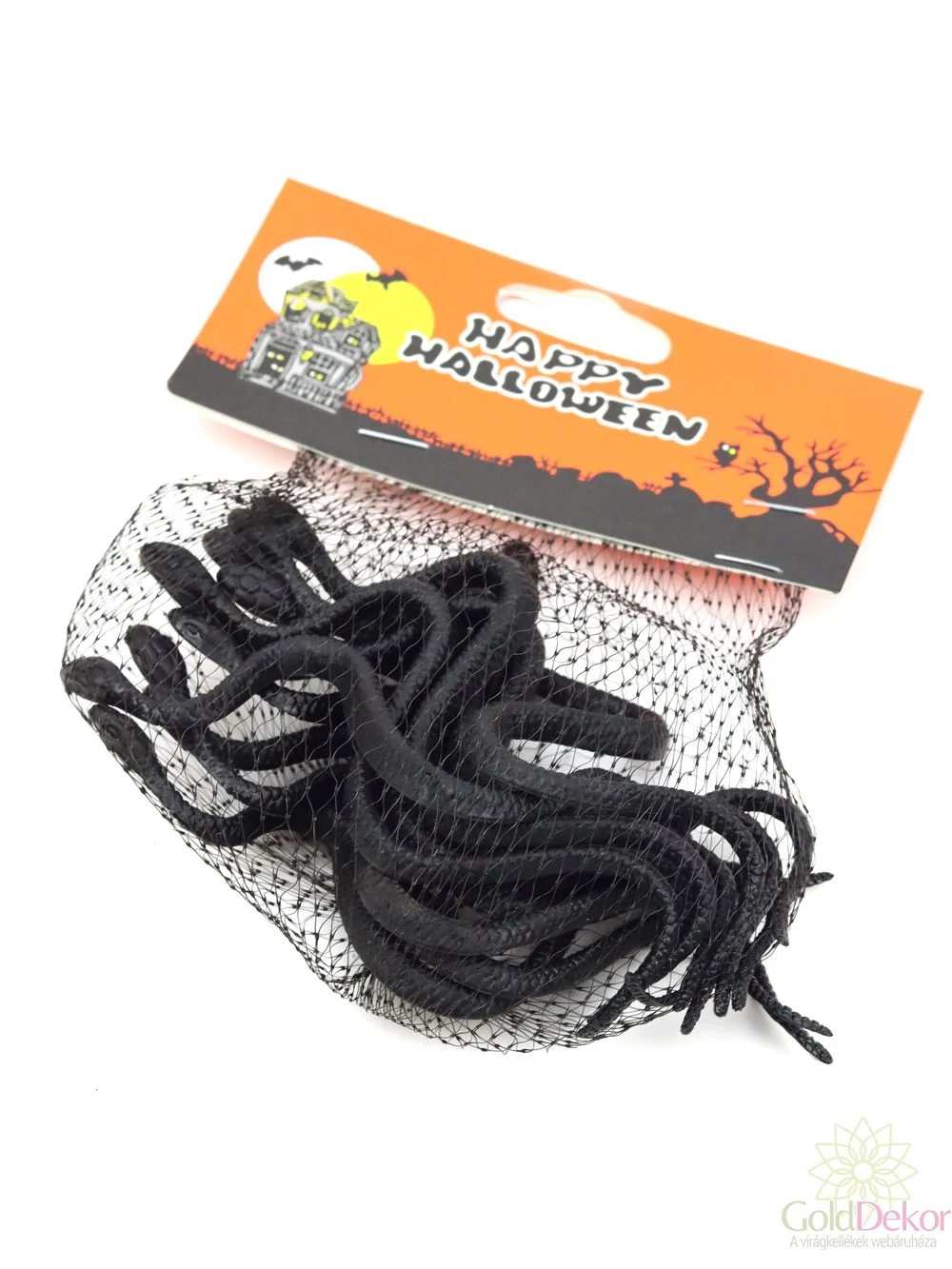 Halloween dekoráció - Zsákos kígyó
