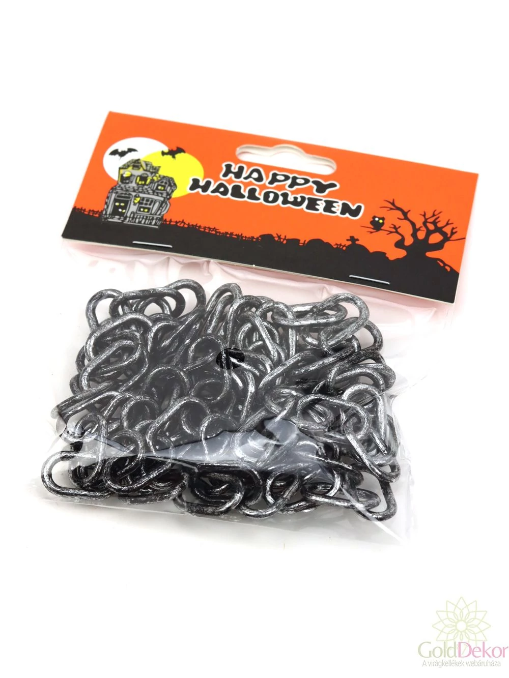 Halloween dekoráció - Műanyag lánc
