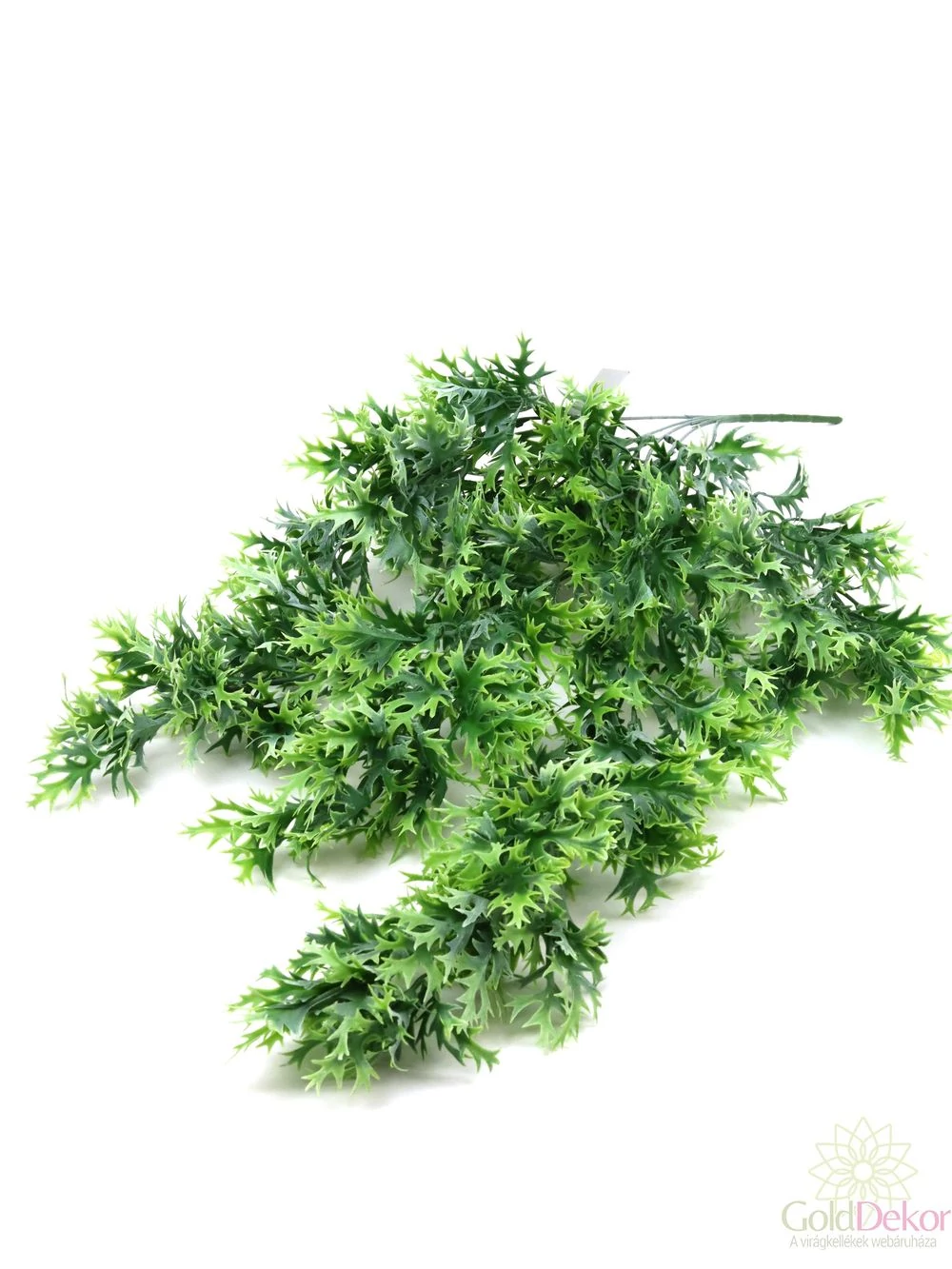 Karéjos levelű csüngős műzöld