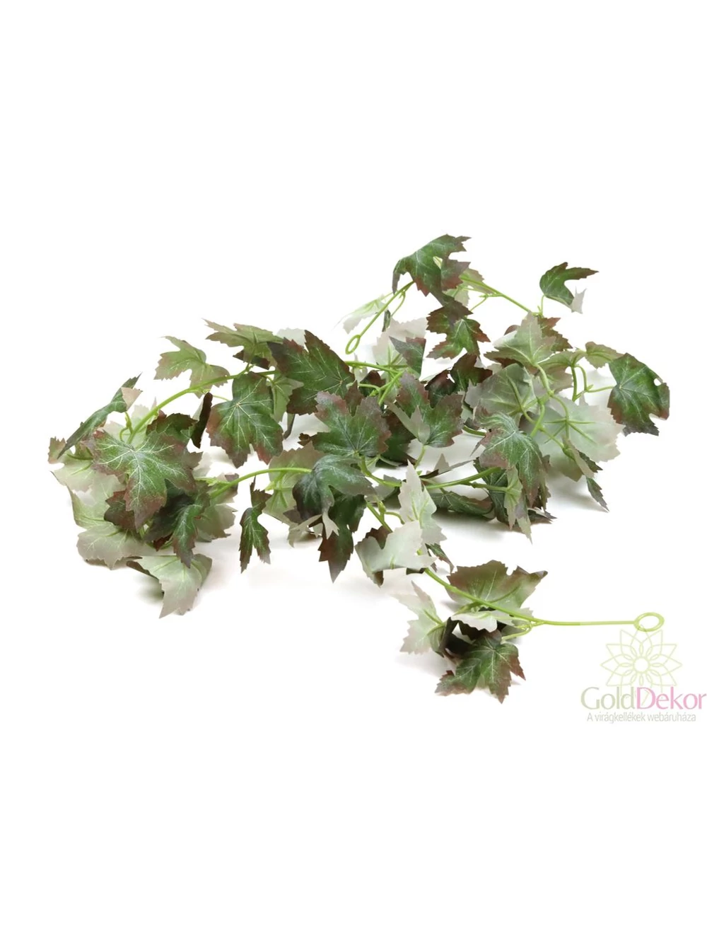 Levél girland A - Zöld