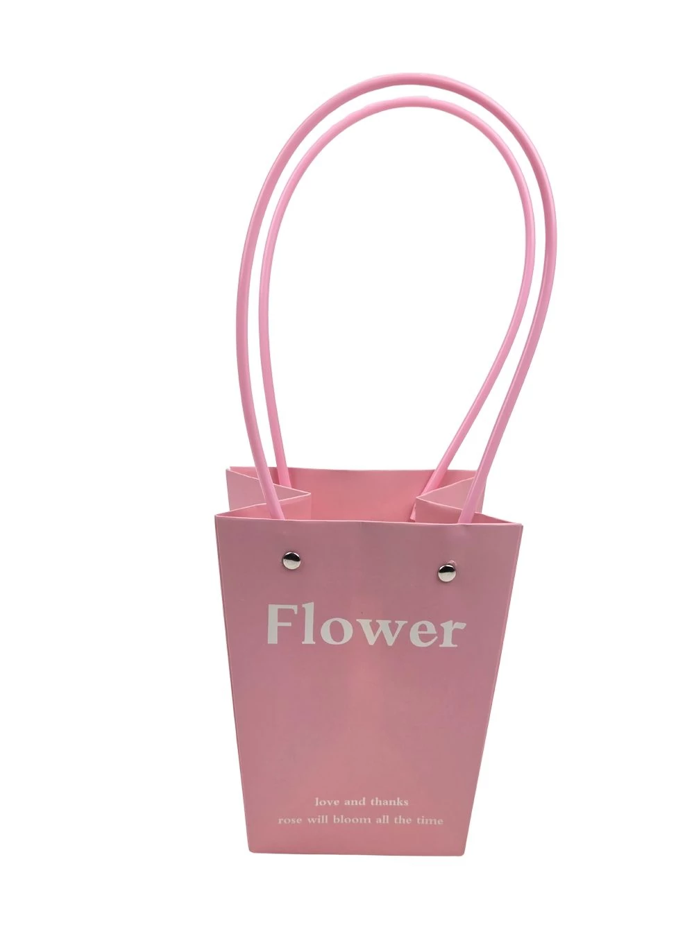 Virágtasak Flower feliratos - Rózsaszín