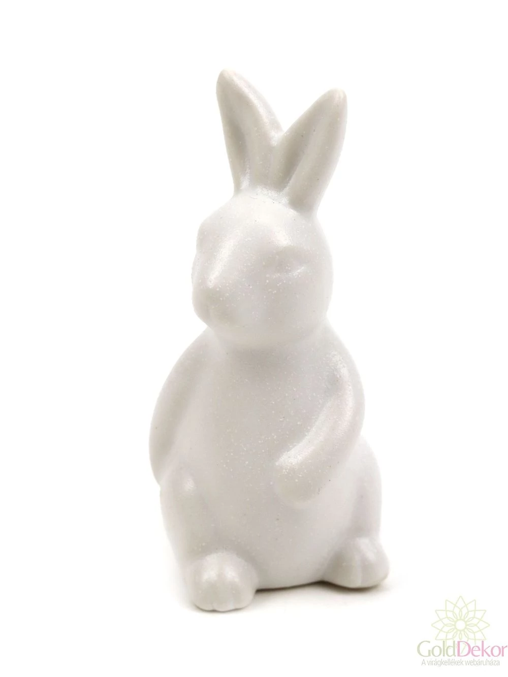 Kerámia matt nyuszi 9,5 cm - Fehér Kerámia matt nyuszi 9,5 cm - Fehér