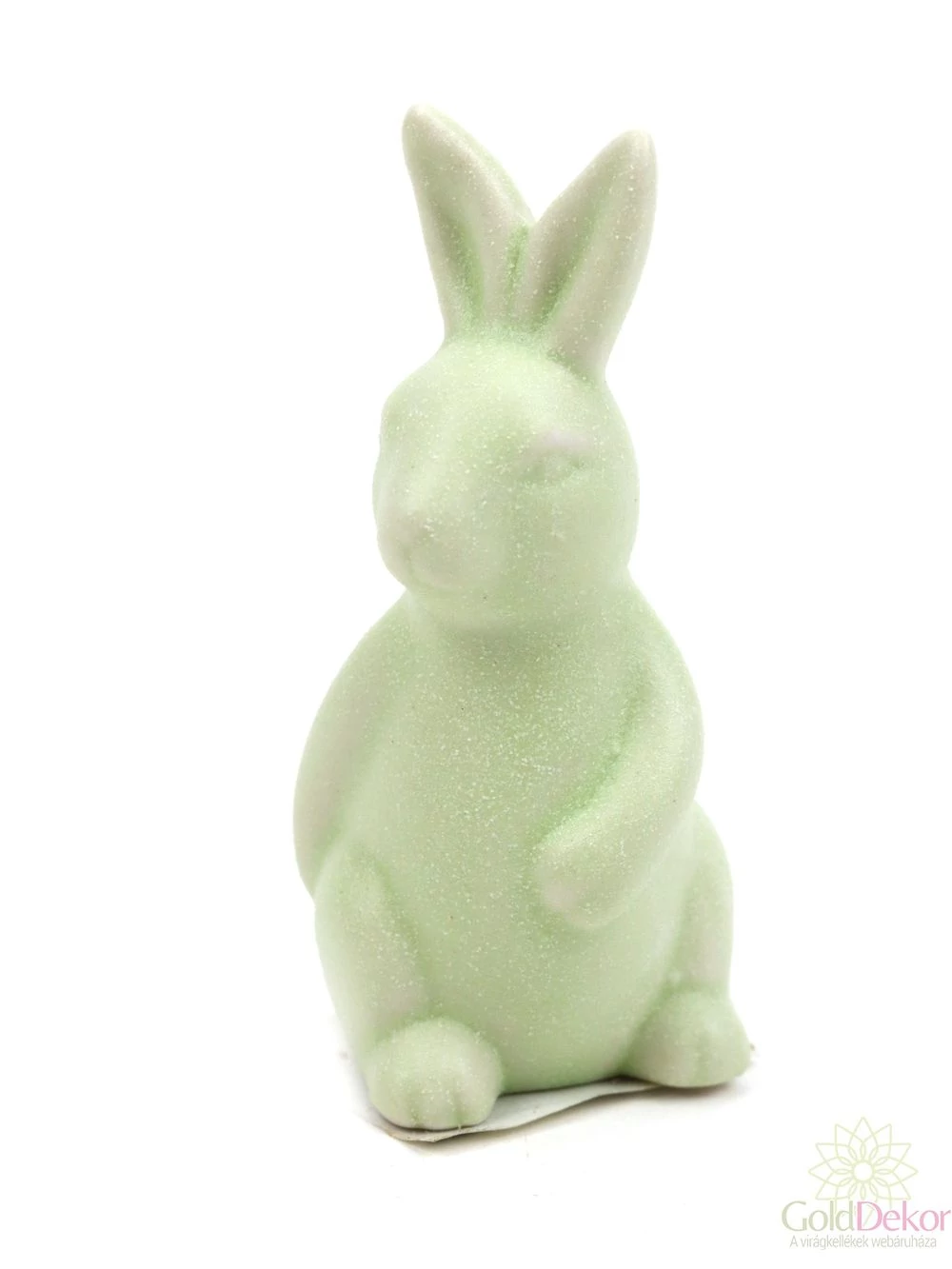Kerámia matt nyuszi 9,5 cm - Zöld Kerámia matt nyuszi 9,5 cm - Zöld