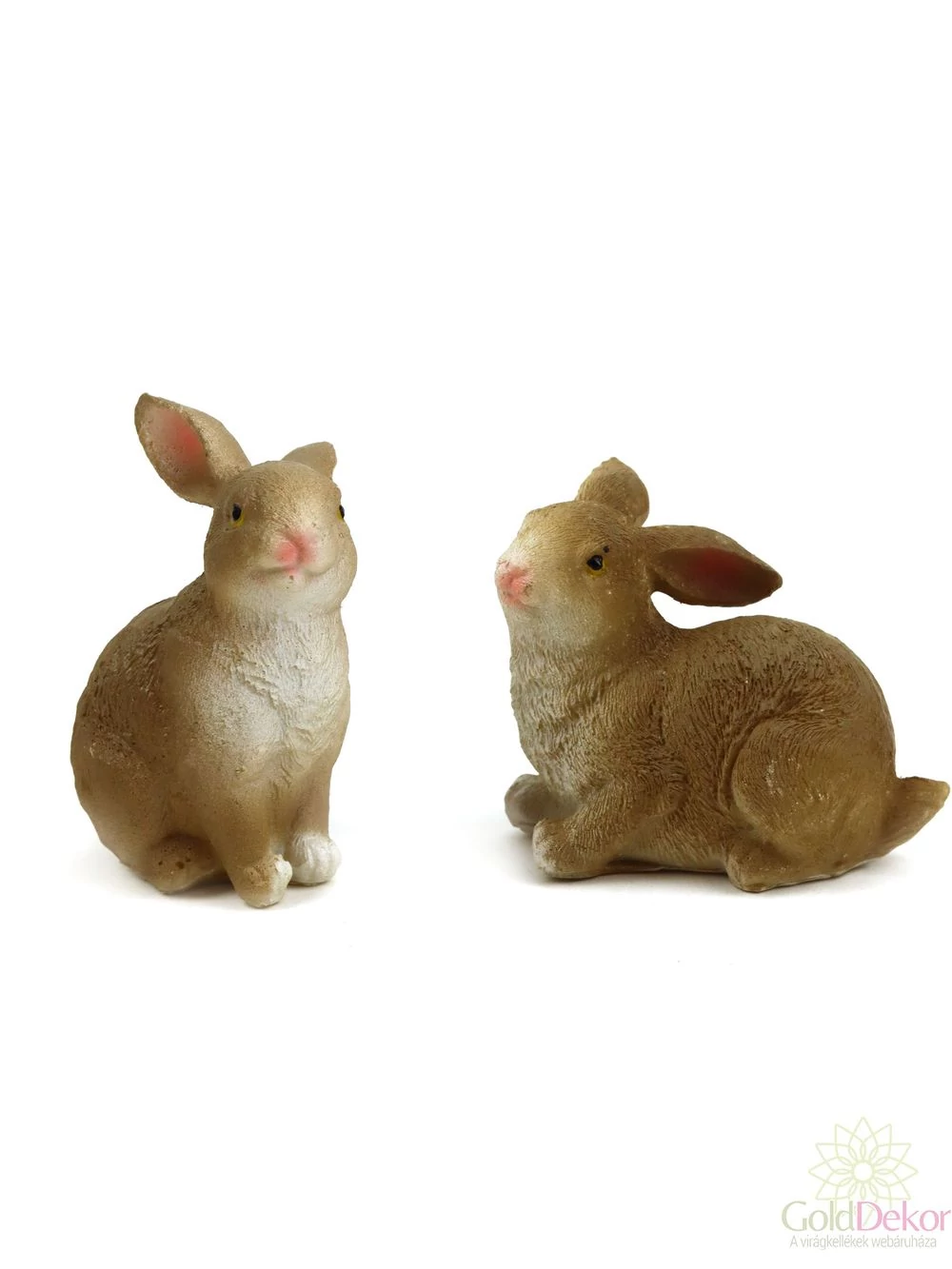 Mezei nyuszi figura 9,5 cm - Világos barna Mezei nyuszi figura 9,5 cm - Világos barna