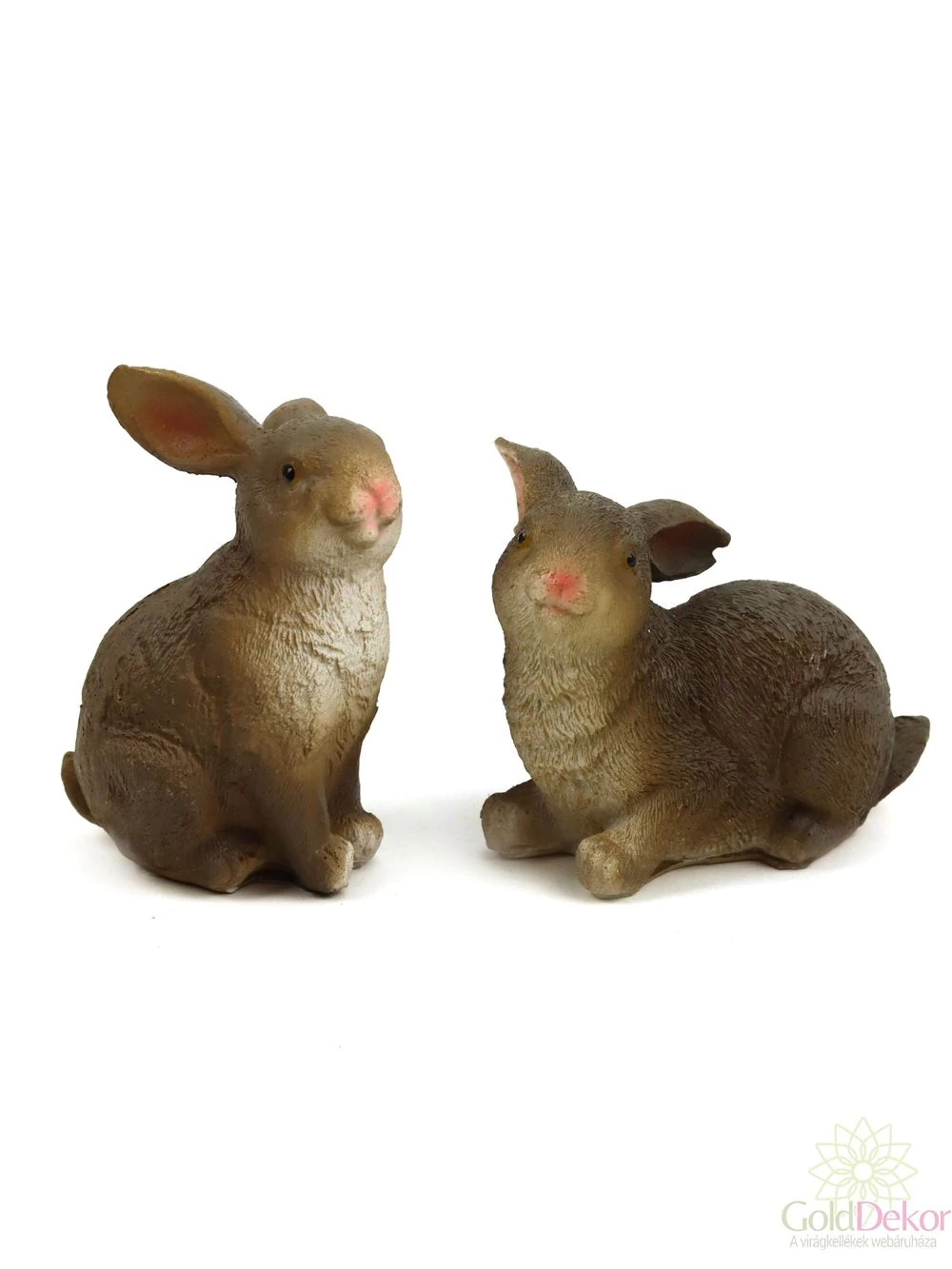 Mezei nyuszi figura 9,5 cm - Sötét barna Mezei nyuszi figura 9,5 cm - Sötét barna