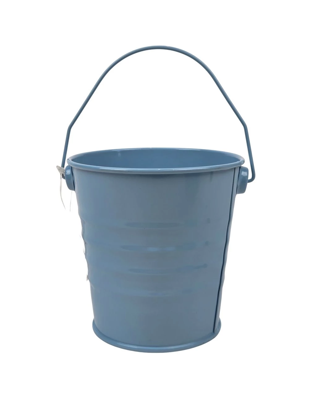 Színes bádog vödör 10 cm - Kék