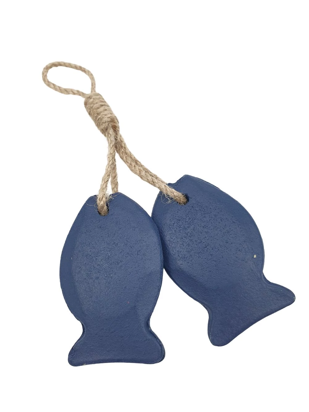 Fa dekor halacska - Sötét kék Fa dekor halacska - Sötét kék