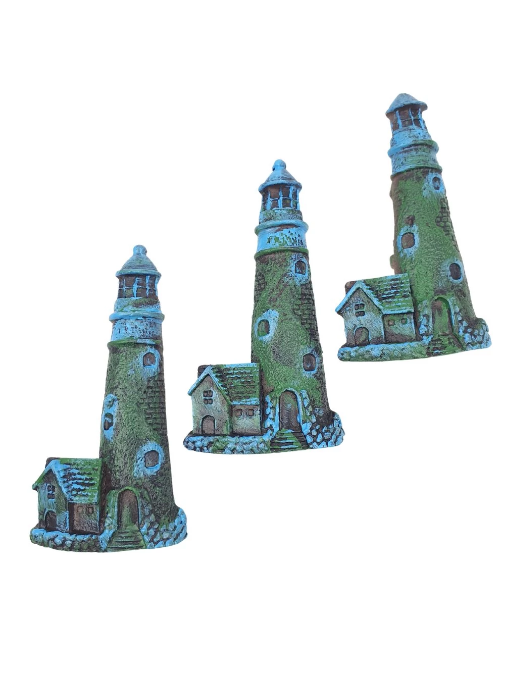 Nyári dekor - Világítótorony házikóval antikolt Nyári dekor - Világítótorony házikóval antikolt