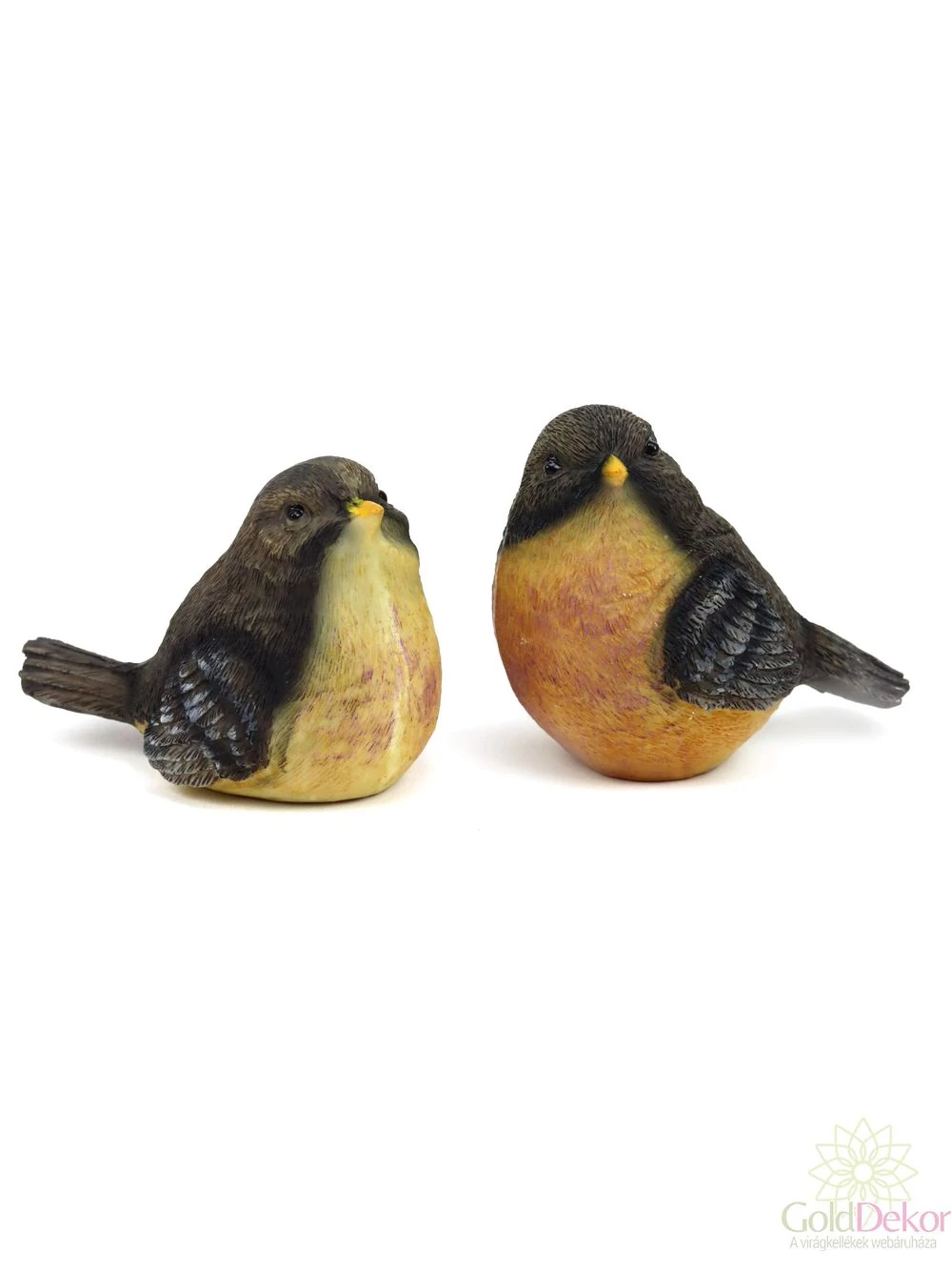 Madár figura - Krém-barna Madár figura - Krém-barna